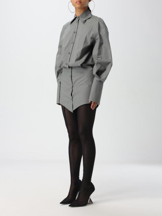 24FW 디 아티코 숏 원피스 247WCA93C052 084 Grey - THE ATTICO