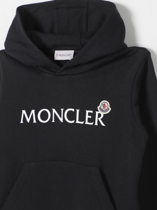 25FW [키즈] 몽클레어 트레이닝 상의 8G00008899PS 999 Black - MONCLER
