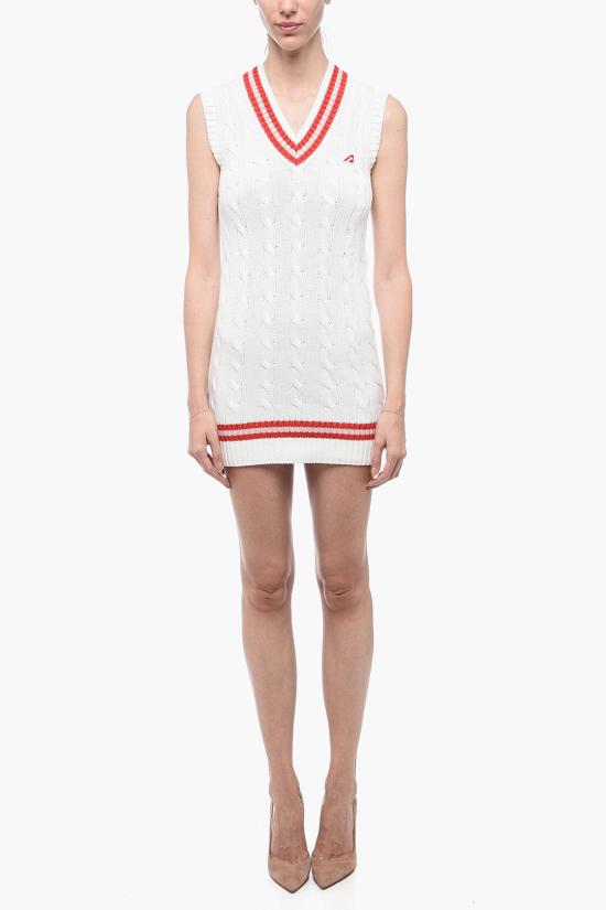  오트리 숏 원피스 VETW2491WHITE Beige