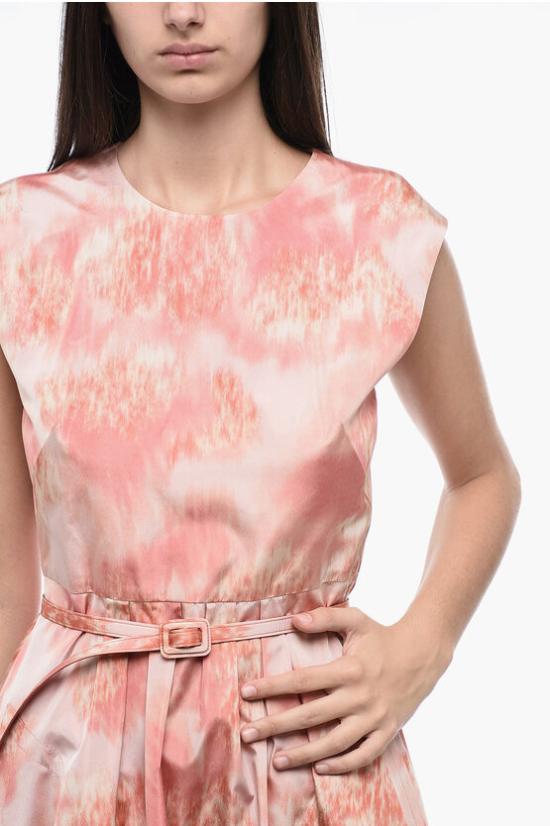  크리스챤디올 미디 원피스 211R83A6744 3834 Pink - DIOR