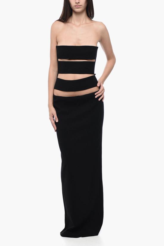  모놋 롱 원피스 SS23 801VI BLK Black