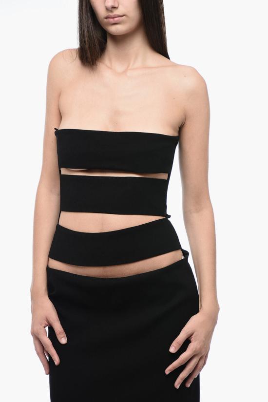  모놋 롱 원피스 SS23 801VI BLK Black - MONOT