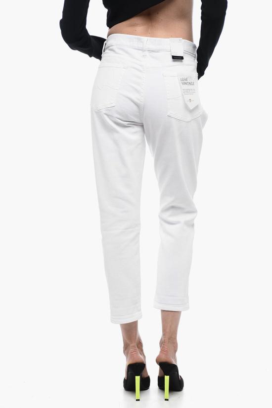  세븐포올맨카인드 데님 스커트 JSWJC140 WT WHITE White - 7 FOR ALL MANKIND