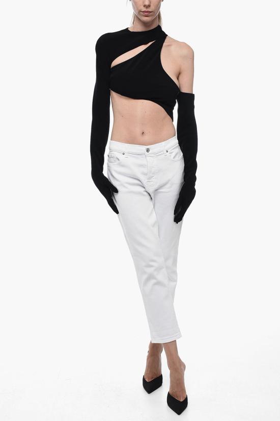  세븐포올맨카인드 데님 스커트 JSWJC140 WT WHITE White - 7 FOR ALL MANKIND