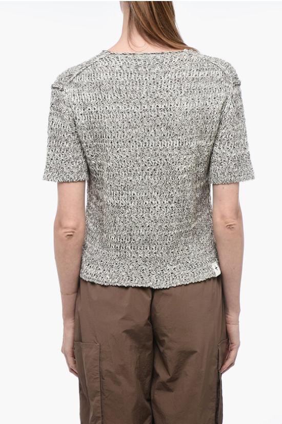  질샌더 반팔 티셔츠 J40GC0102J15367 966 Gray - JIL SANDER