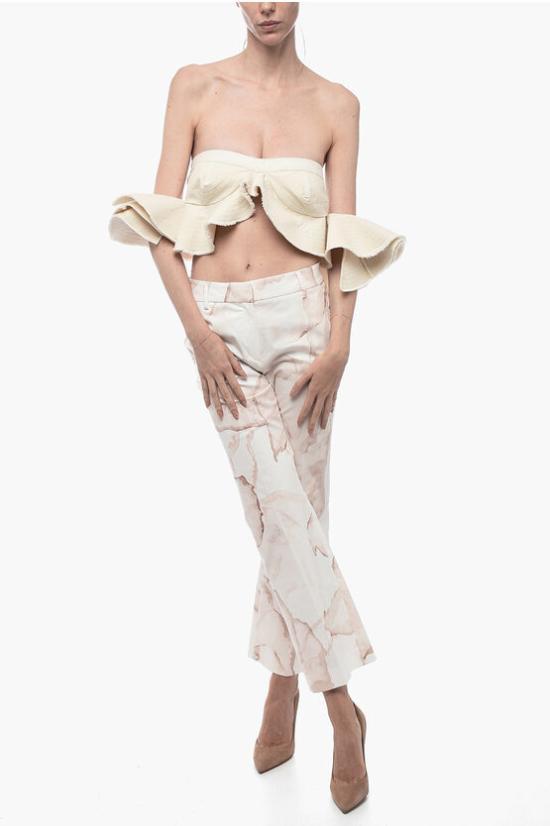  트루 로얄 스트레이트 팬츠 T294B113SANDY034 Pink - TRUE ROYAL