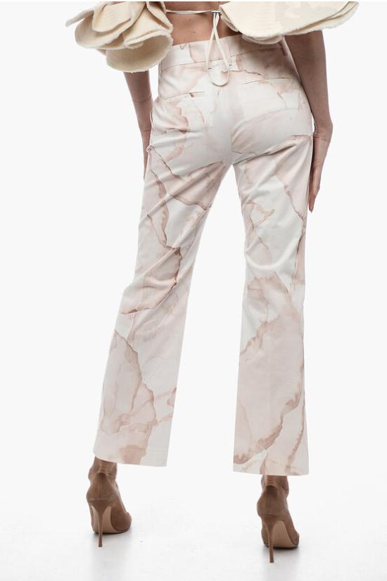  트루 로얄 스트레이트 팬츠 T294B113SANDY034 Pink - TRUE ROYAL