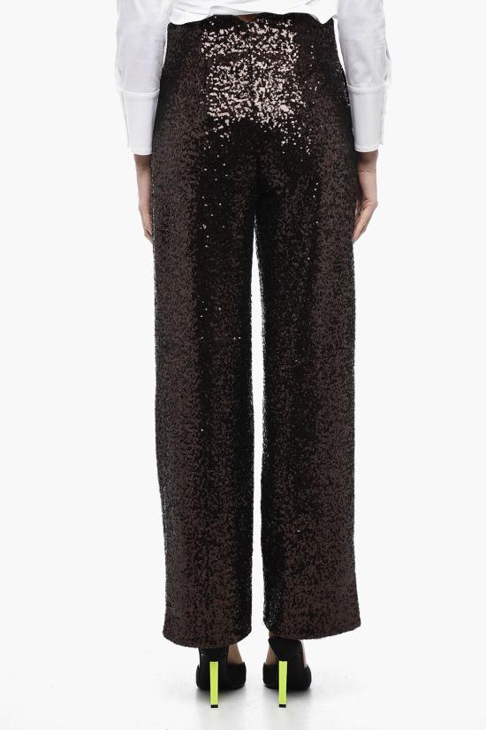  인더무드포러브 스트레이트 팬츠 CLYDESEQUINPANTS 0021 Brown - IN THE MOOD FOR LOVE