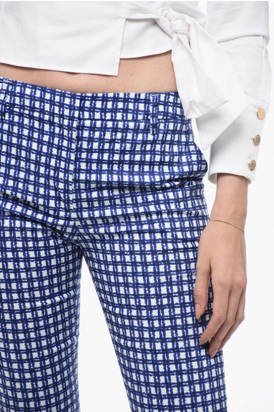  트루 로얄 크롭 팬츠 T152B11ROSS019 Blue - TRUE ROYAL