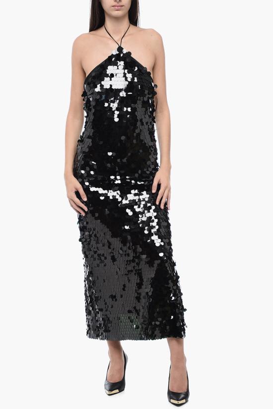  로테이트 롱 원피스 RT2247PL 1000 Black