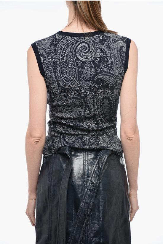  에트로 민소매 티셔츠 12698 9767 200 Blue - ETRO