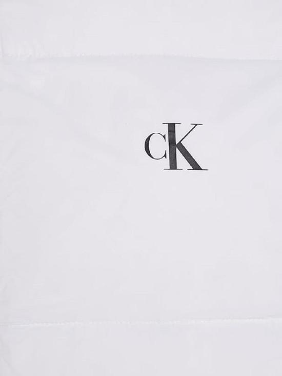 24FW 캘빈클라인 숏패딩 J30J325946 YAF BIANCO WHITE - CALVIN KLEIN