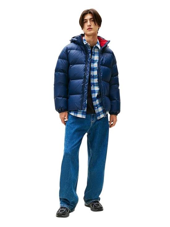 25FW 토미진 숏패딩 DM0DM19786 C1G BLU BLUE - TOMMY JEANS