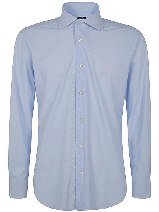 발바 긴팔 셔츠 I1U13P0144047U 0001 LIGHT BLUE