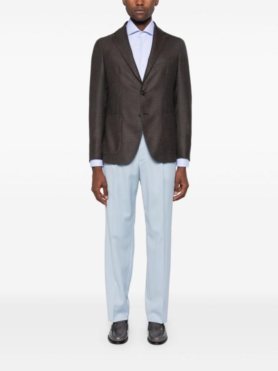  발바 긴팔 셔츠 I1U13P01PZ6009U 0001 LIGHT BLUE - BARBA