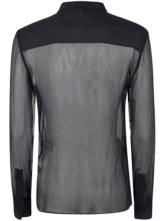 24FW 끌로에 블라우스 CHC24AHT11006 48Q GRAPHITE BLUE - CHLOE