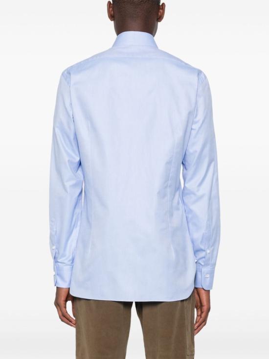  발바 긴팔 셔츠 I1U13P0144070U 0003 BLUE - BARBA