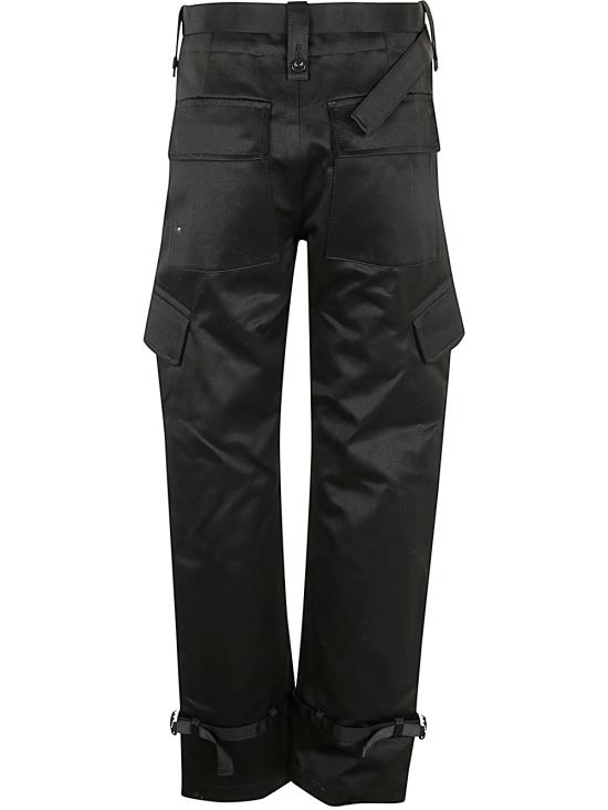  사카이 스트레이트 팬츠 24 07350 001 BLACK - SACAI