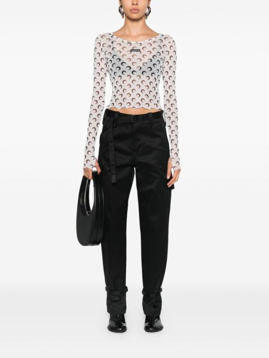  사카이 스트레이트 팬츠 24 07350 001 BLACK - SACAI