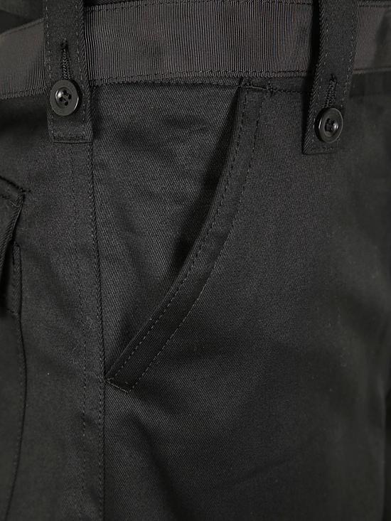  사카이 스트레이트 팬츠 24 07350 001 BLACK - SACAI