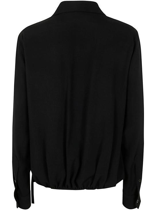  드리스 반 노튼 블라우스 242 010706 9067 900 BLACK - DRIES VAN NOTEN