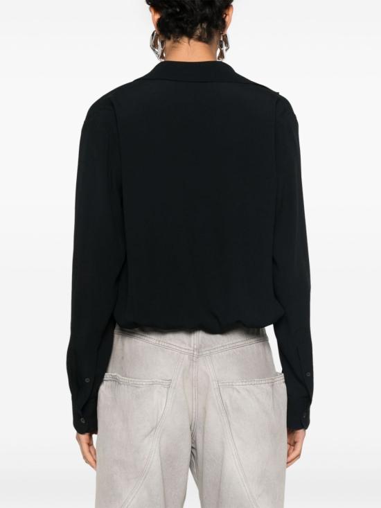  드리스 반 노튼 블라우스 242 010706 9067 900 BLACK - DRIES VAN NOTEN