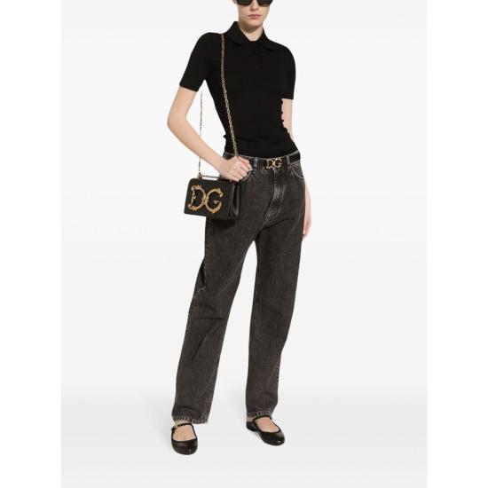 24FW 돌체앤가바나 데님 팬츠 FTC7CD G8LV5 S9001 BLACK - DOLCE & GABBANA