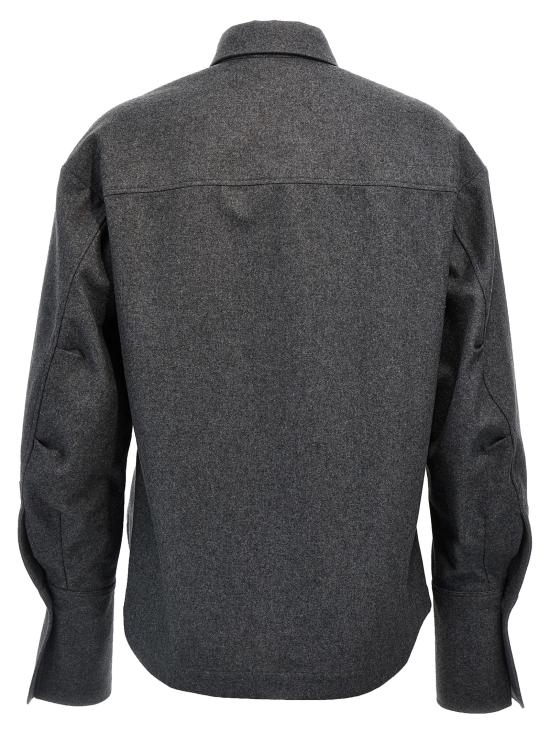 25FW 디 아티코 블라우스 248WCH14W055084 Gray - THE ATTICO