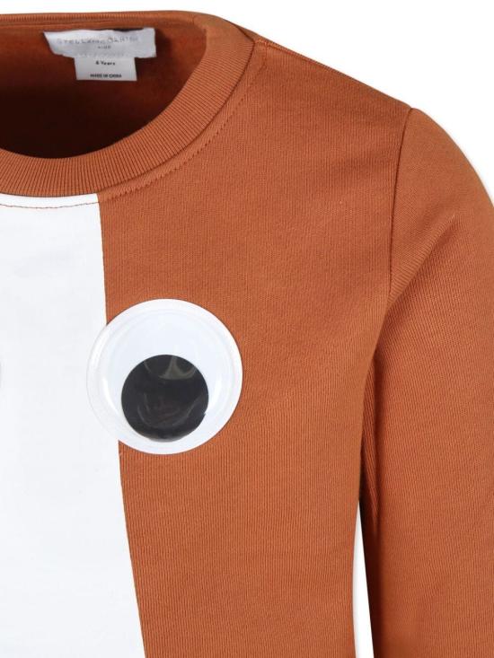 24FW [키즈] 스텔라 맥카트니 풀오버 TV4R30 Z0453 317 BROWN - STELLA MCCARTNEY