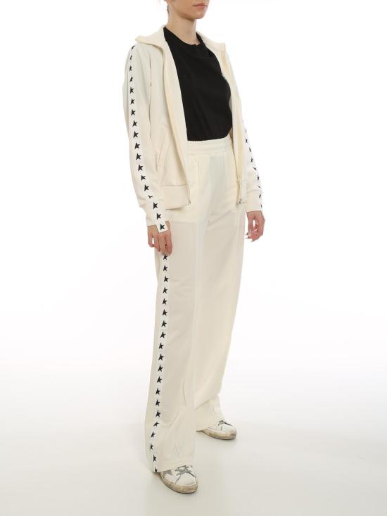  골든구스 스타 사이드 스트라이프 트랙 자켓 GWP00875P00052081347 White - GOLDEN GOOSE