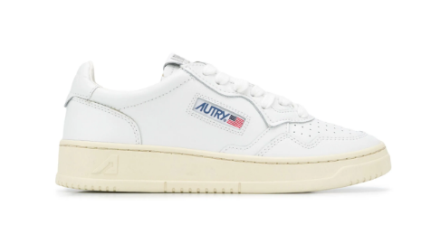 24FW 오트리 메달리스트 로우 스니커즈  AULW LL15WHITE - AUTRY