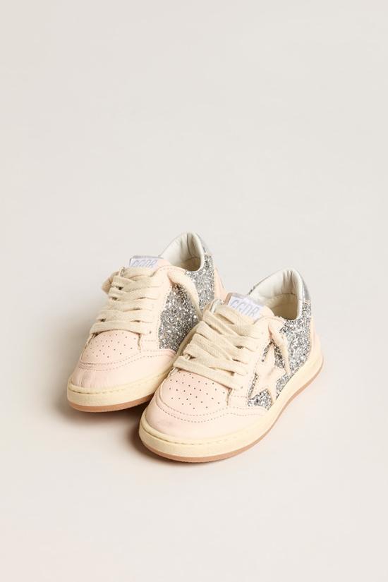 24FW [주니어] 골든구스 스니커즈 GJF00439 F006096 70309 Silver - GOLDEN GOOSE