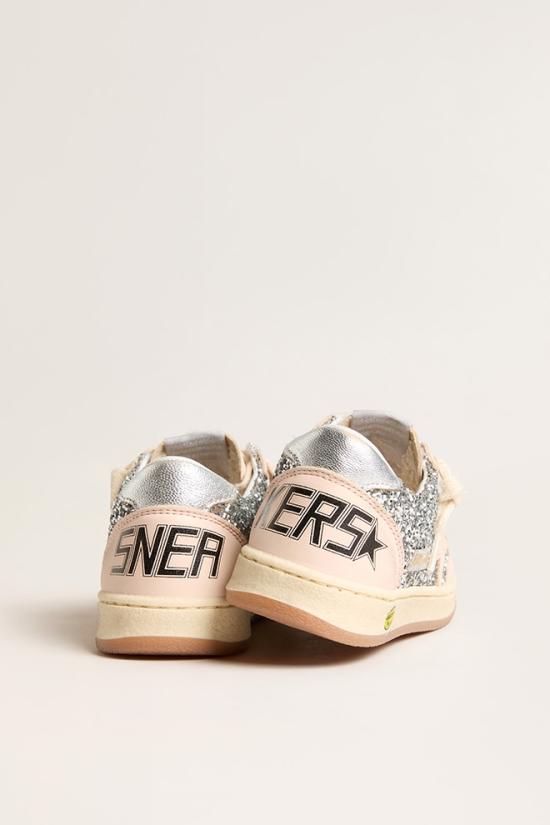 24FW [주니어] 골든구스 스니커즈 GJF00439 F006096 70309 Silver - GOLDEN GOOSE