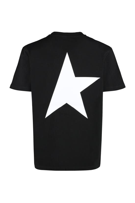 24FW 골든구스 반팔 티셔츠 GWP01220P000879 80203 black - GOLDEN GOOSE