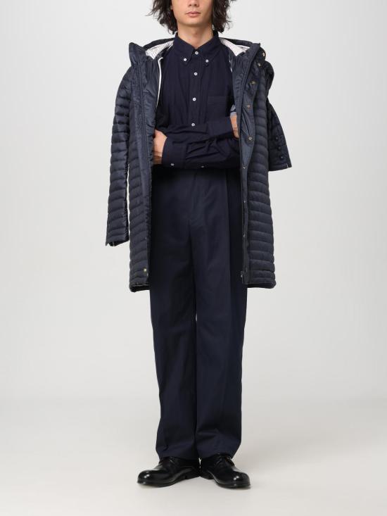25FW 톰브라운 긴팔 셔츠 MWL272A05245 415 Blue - THOM BROWNE