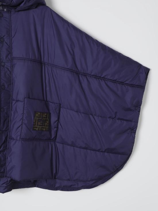 24FW [키즈] 펜디 케이프 JUA202AS56 F1I11 Blue - FENDI