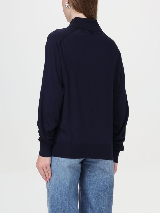 24FW 보테가베네타 폴로 티셔츠 792419V4BF0 4121 Navy - BOTTEGA VENETA