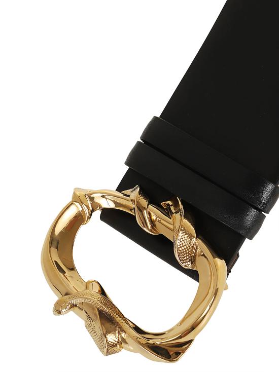 24FW 알렉산더 맥퀸 레귤러 벨트 797531 1BR0T 1000 BLACK