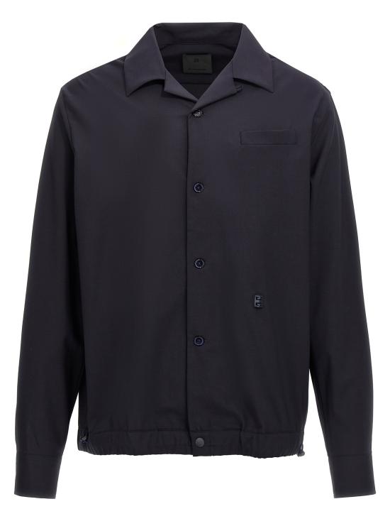  지방시 긴팔 셔츠 BM610714PY403 Blue