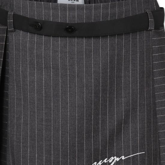 24FW [키즈] 엠에스지엠 스커트 F4MSJGSK123 101 GREY - MSGM