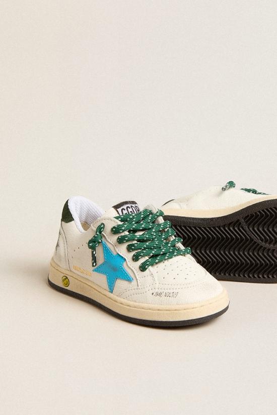 24FW [키즈] 골든구스 스니커즈 GYF00439 F006097 11908 White - GOLDEN GOOSE