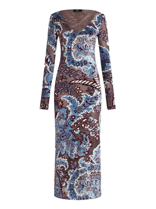 24FW 에트로 롱 원피스 WRHA019999JJD03S9880 MULTICOLOUR