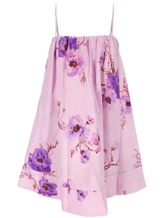 24FW 짐머만 숏 원피스 1393DSS246PURPLE FLORAL
