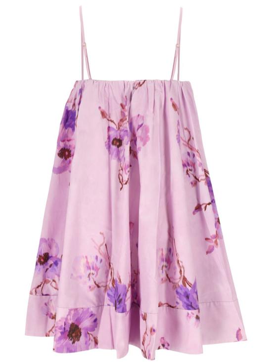 24FW 짐머만 숏 원피스 1393DSS246PURPLE FLORAL - ZIMMERMANN