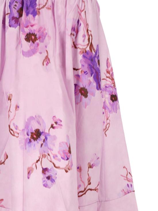 24FW 짐머만 숏 원피스 1393DSS246PURPLE FLORAL - ZIMMERMANN