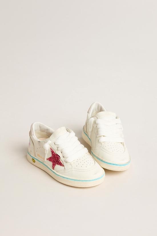 25SS [키즈] 골든구스 스니커즈 GJF00439 F005929 11870 White - GOLDEN GOOSE