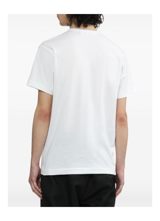 24FW 꼼데가르송 반팔 티셔츠 AX T088 051 White - COMME DES GARCONS