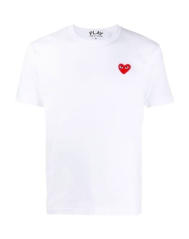 24FW 꼼데가르송 반팔 티셔츠 AX T108 051 2 White