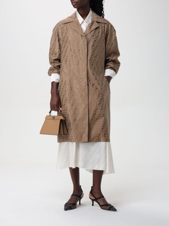 25SS 펜디 코트 FF6038AM3U F1PNO Beige - FENDI