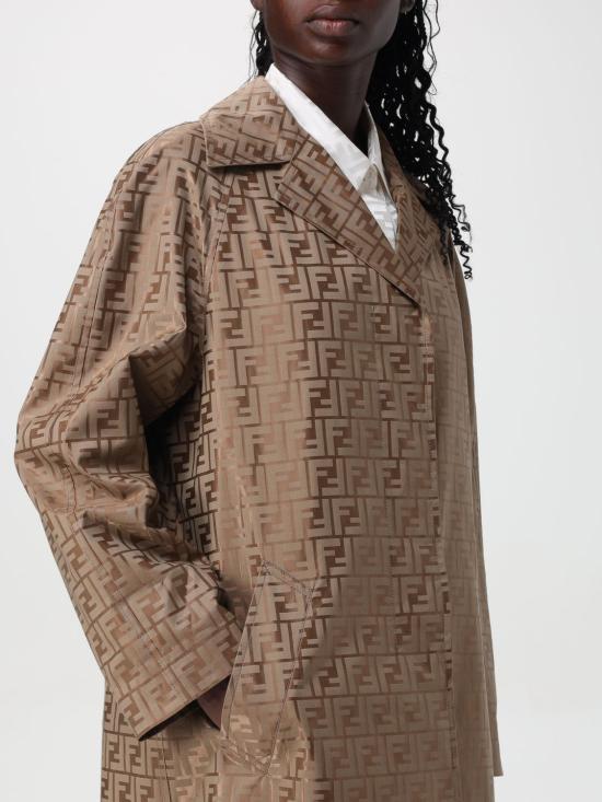 25SS 펜디 코트 FF6038AM3U F1PNO Beige - FENDI